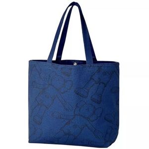 Kaws x Uniqlo Collab All Over Holiday Print Tote